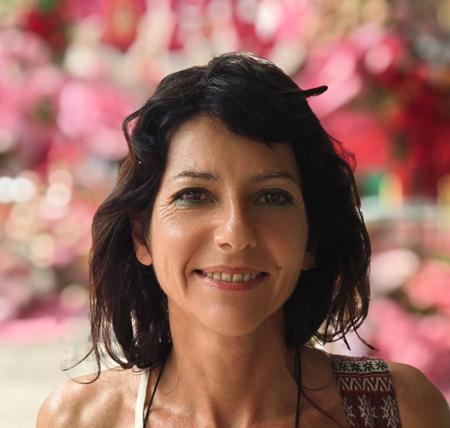 Ritratto di Giuliana Laportella, fotografa e artista visiva